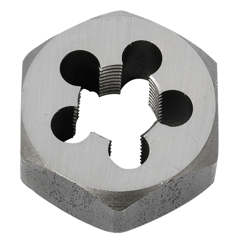 &eacute;crou &agrave; refileter hexagonale, dia. 1"/1-1/16", Filet de 3/8"-18, Acier au carbone/Acier au chrome Sécurité Médic