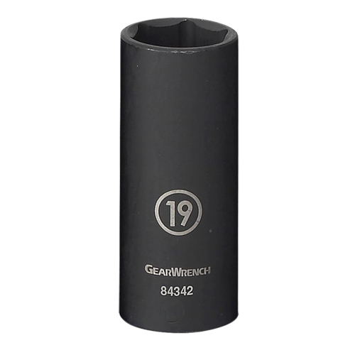 Douille, Chocs, 13 mm, Prise 3/8", 6 pans, Profond Sécurité Médic