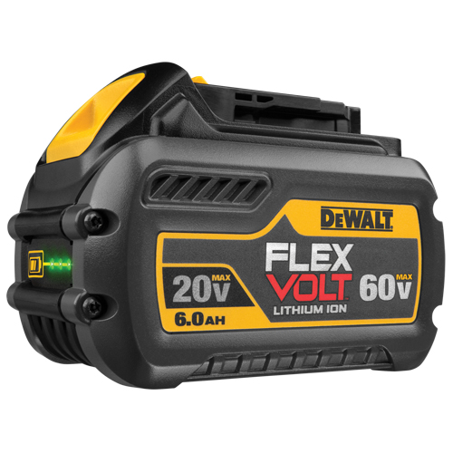 FlexVolt Battery, Lithium-Ion, 60 V, 6 A Sécurité Médic