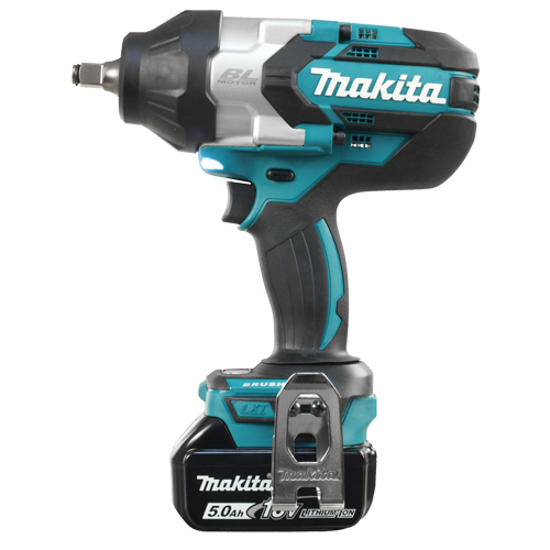 Cordless High Torque Impact Wrench Kit, 18 V, 1/2" Socket Sécurité Médic
