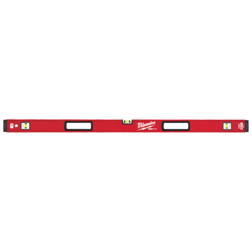 Redstick Level, Box, 4' L, Steel, 3, Magnetic Sécurité Médic