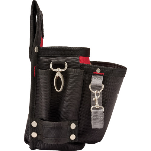 Electrician's Work Pouch, Nylon, 15 Pockets, Black Sécurité Médic