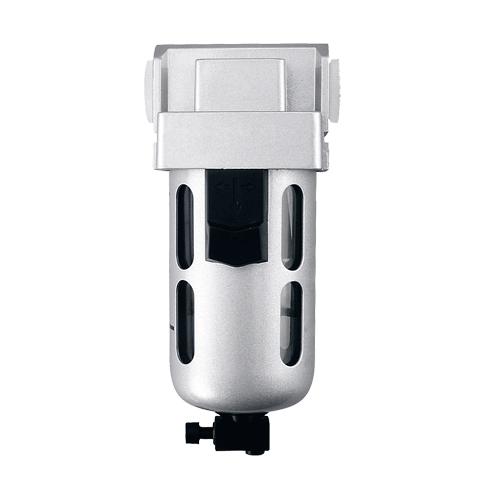 Air Filter, Modular, 1/4" NPT, Semi-Automatic Drain Sécurité Médic