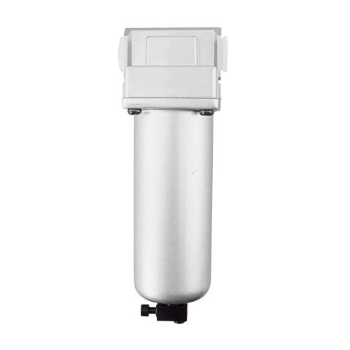 Air Filter, Vertical, 1" NPT, Semi-Automatic Drain Sécurité Médic