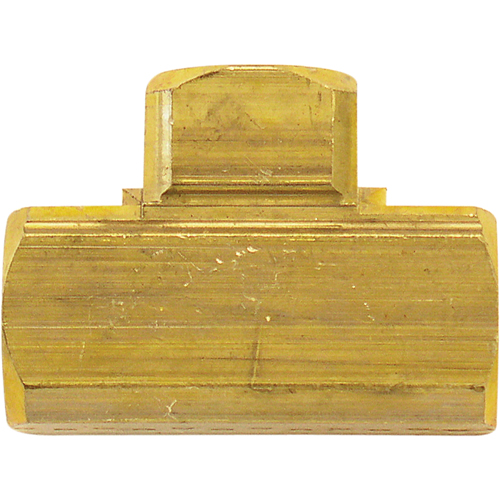 Female Pipe Tees, Brass, 1/8" Sécurité Médic