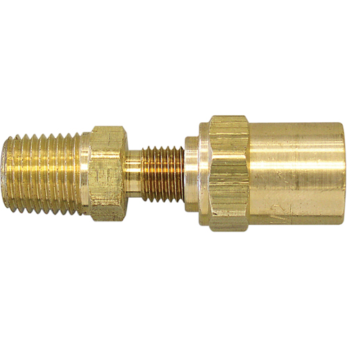 Fittings - Reusable Hose Fittings, 11/16" Dia., Brass Sécurité Médic