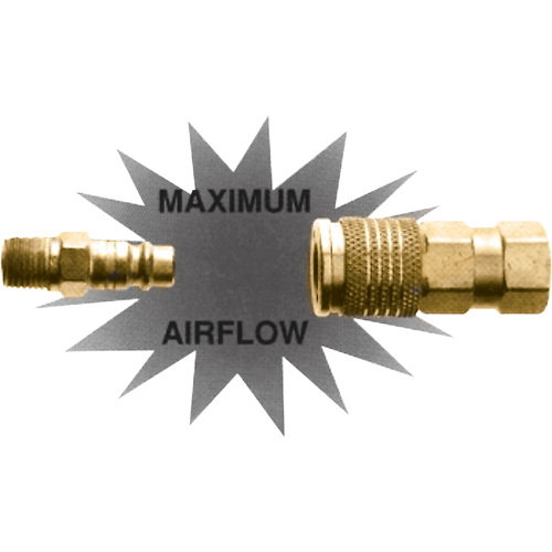 Ultraflo Interchange Plugs, 1/4" Sécurité Médic
