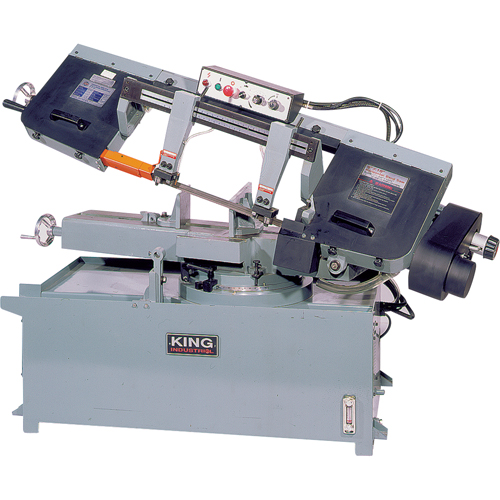 Metal Cutting Swivel Band Saws, Horizontal, Round 9" and  9" x 18" Rectangular Cutting Capacity Sécurité Médic