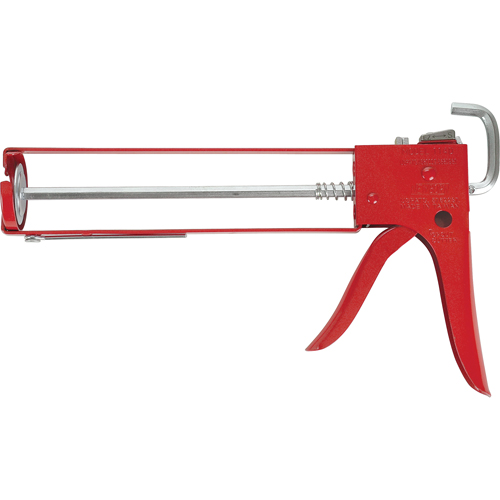 Drip-Free E-Z Thrust&reg; Hex Rod Parallel Frame Caulking Gun, 300 ml Sécurité Médic