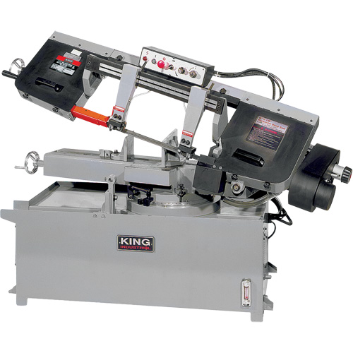 Metal Cutting Swivel Bandsaw, Horizontal, 9" x 18" Rectangular Cutting Capacity Sécurité Médic