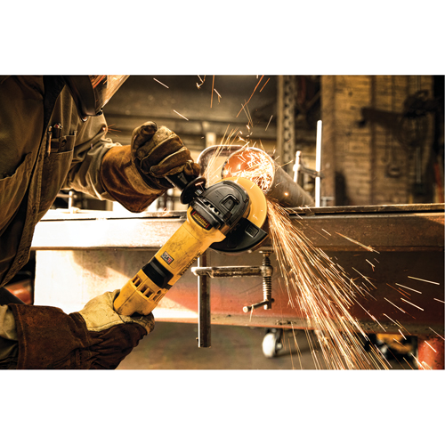 Meuleuse &agrave; angle avec interrupteur &agrave; g&acirc;chette, 6", 120 V, 13 A, 9000 Tr/min Sécurité Médic