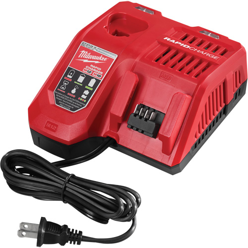 Chargeur rapide M18 & M12, 18 V, Lithium-ion Sécurité Médic
