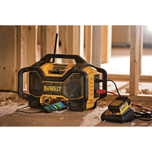 Jobsite Bluetooth Radio (Tool Only), Lithium-Ion, 60V Sécurité Médic