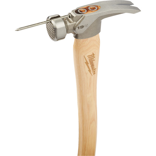 Milled Face Framing Hammer, 19 oz., Wood Handle, 16" L Sécurité Médic
