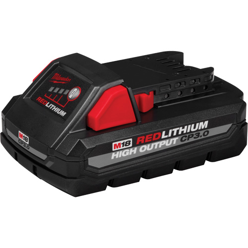 M18 Redlithium High Output CP3.0 Battery Pack, Lithium-Ion, 18 V, 3.0 Ah Sécurité Médic