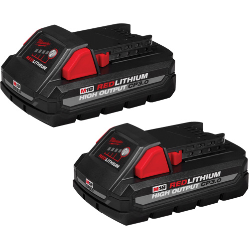 M18 Redlithium High Output CP3.0 Battery Packs, Lithium-Ion, 18 V, 3.0 Ah Sécurité Médic