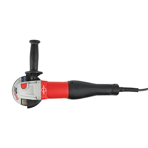 No-Lock Braking Small Angle Grinder, 4-1/2"/5", 120 V, 11 A, 12000 RPM Sécurité Médic