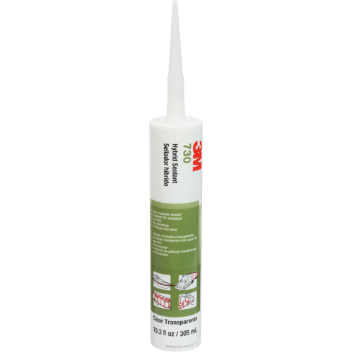 Mastic hybride 730, 305 ml, Cartouche, Transparent Sécurité Médic