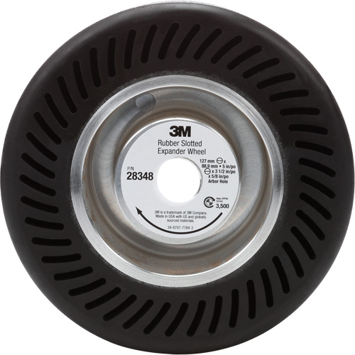 Rubber Slotted Expanding Wheel Sécurité Médic