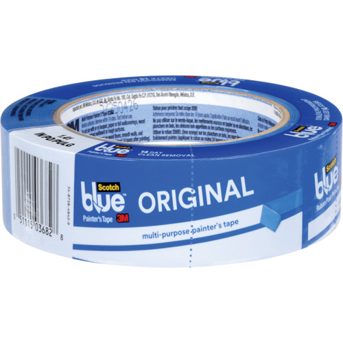 ScotchBlue Original Painter's Tape 2090, 36 mm (1-2/5") x 55 m (180'), Blue Sécurité Médic