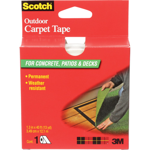 Scotch&reg; Outdoor Carpet Tape, 35 mm (1-2/5") W x 12.2 m (40') L Sécurité Médic