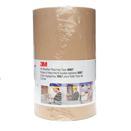All Weather Flashing Tape 8067, 228.6 mm (9") x 22.86 m (75'), Brown Sécurité Médic
