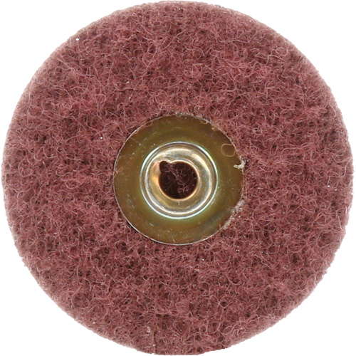 Disque de conditionnement de surface Standard Abrasives &agrave; changement rapide, 2" dia., Grain Moyen, Oxyde d'aluminium Sécurité Médic