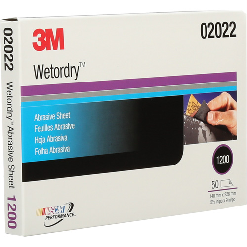 Wetordry 401Q Abrasive Sheet, 5-1/2" x 9", Fine Grit, Silicon Carbide Sécurité Médic