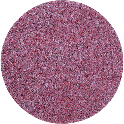 Disque de ponçage et de rectification l&eacute;ger Scotch-Brite Roloc, 3" dia., Grain Cors&eacute;, Oxyde d'aluminium Sécurité Médic