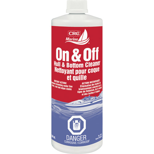 On & Off Hull & Bottom Cleaner, 946 ml, Bottle Sécurité Médic