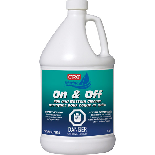 On & Off Hull & Bottom Cleaner, 3.78 L, Jug Sécurité Médic
