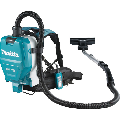 LXT Backpack Vacuum Cleaner, 0.5 US Gal. (1.9 Litres) Sécurité Médic
