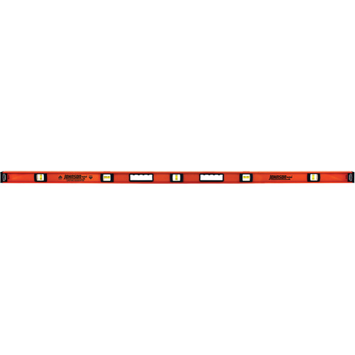 Heavy Duty Level, I-Beam, 72" L, Aluminum, 5, Non-Magnetic Sécurité Médic