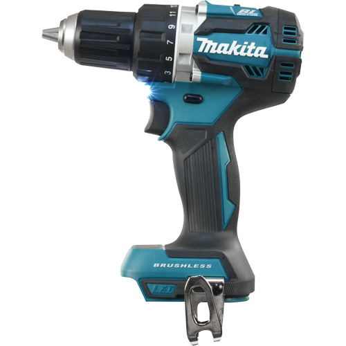 Drill Driver with Brushless Motor (Tool Only), Lithium-Ion, 18 V, 1/2" Chuck, 530 in-lbs Torque Sécurité Médic