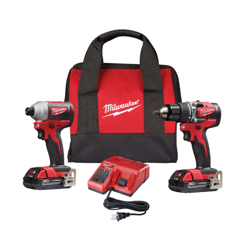 M18 2-Tool Combo Kit, Lithium-Ion, 18 V Sécurité Médic