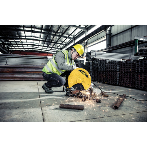 Chop Saw, 14", 4000 No Load RPM, 120 V, 15 A Sécurité Médic