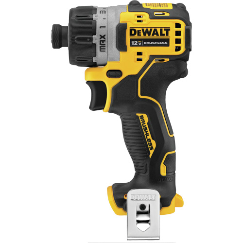 Tournevis &agrave; moteur sans balai Xtreme (outil seulement), 1/4", 12 V, 200 UWO couple max., Lithium-ion bloc-pile Sécurité Médic