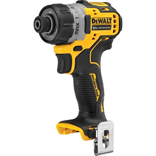 Tournevis &agrave; moteur sans balai Xtreme (outil seulement), 1/4", 12 V, 200 UWO couple max., Lithium-ion bloc-pile Sécurité Médic