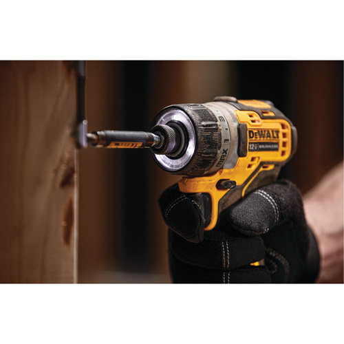 Tournevis &agrave; moteur sans balai Xtreme (outil seulement), 1/4", 12 V, 200 UWO couple max., Lithium-ion bloc-pile Sécurité Médic