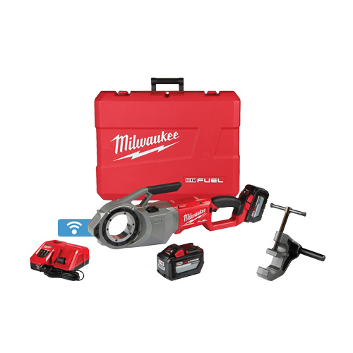 Trousse de cintreuses &agrave; tuyaux M18 Fuel, 41 tr/min, Filetage de la tige 1/8" - 2" Sécurité Médic
