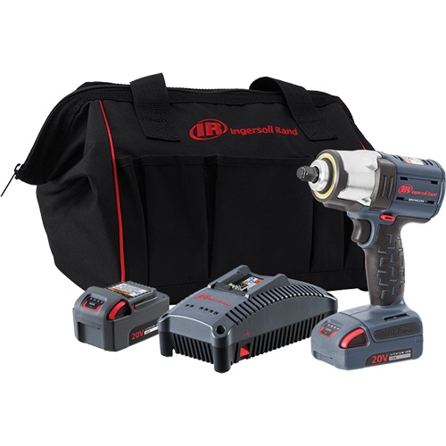 IQv20 Compact Cordless Impact Wrench Kit, 20 V, 3/8" Socket Sécurité Médic