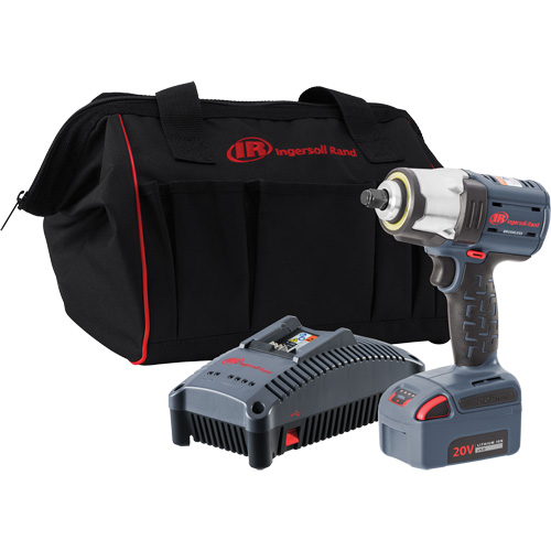 IQv20 Compact Cordless Impact Wrench Kit, 20 V, 1/2" Socket Sécurité Médic