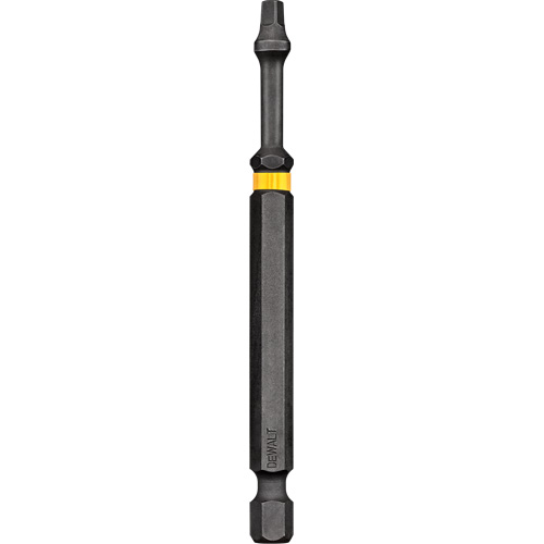 Impact Ready FlexTorq Screwdriver Bit, Square, #1 Tip, 1/4" Drive Size, 3-1/2" Length Sécurité Médic