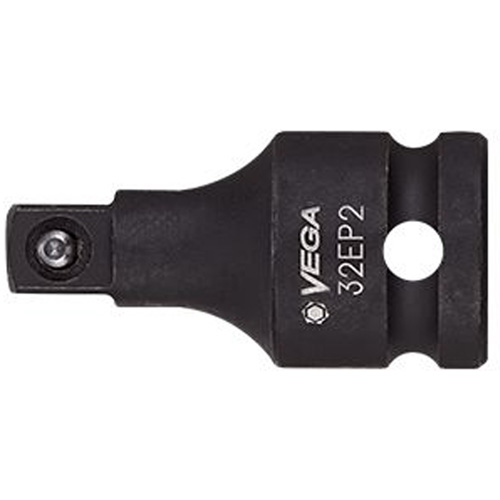 Adaptateur pour douille, Chocs, Prise 1/2", Douille 3/8", 2" lo, Clavette Sécurité Médic