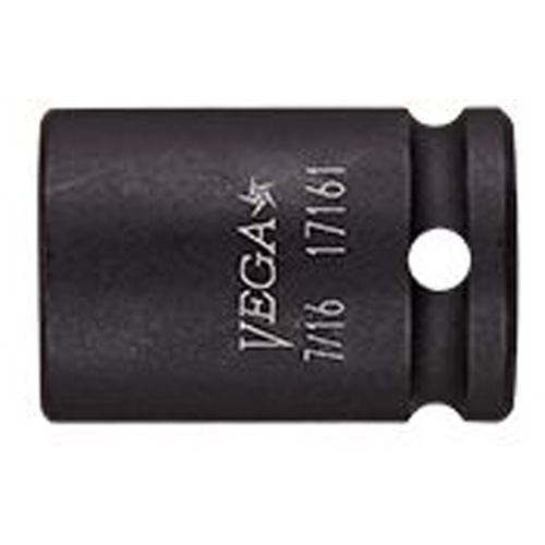 Socket, Impact, 7 mm, 1/4" Drive, 12 Points Sécurité Médic