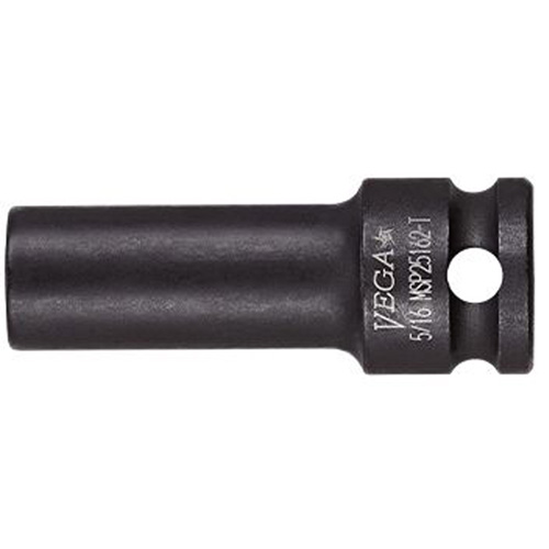 Thin Walled Socket, Impact, 1/2", 3/8" Drive, 6 Points, Deep Sécurité Médic