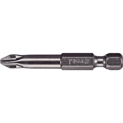 Embout pour outil &eacute;lectrique ACR, Phillips, Embout #3, Prise 1/4", Longueur 2" Sécurité Médic