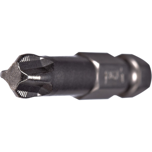 Embout pour outil &eacute;lectrique ACR, Phillips, Embout #3, Prise 1/4", Longueur 2" Sécurité Médic