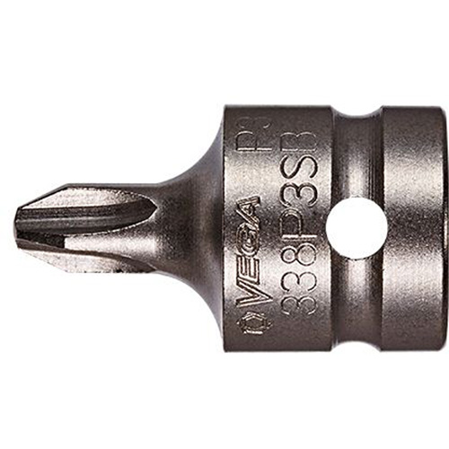 Bit Socket, Phillips, #3 x 2-7/8" L, 1/2" Drive Sécurité Médic