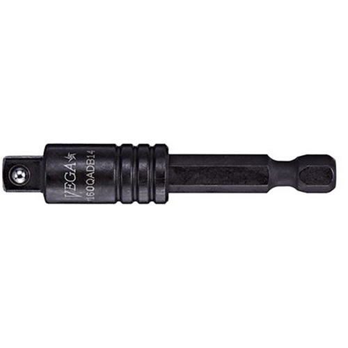 Quick Release Adapter & Extension, 1/4" Drive Size, 1/4" Male Size, Ball, 3" L Sécurité Médic
